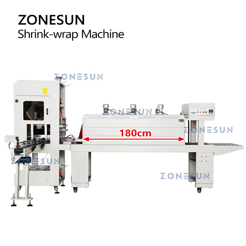 ZONESUN ZS-SPL4 Máquina automática de envasado y encogimiento de botellas 