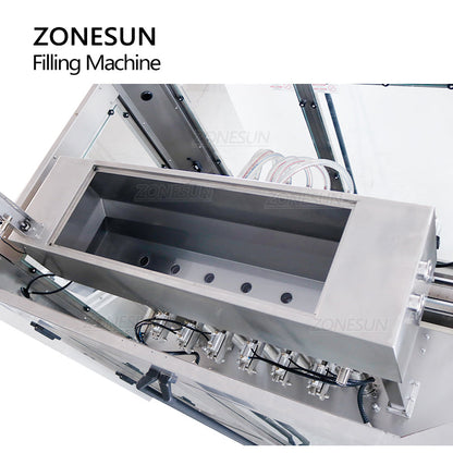 ZONESUN ZS-VTFM1 100-1000ml Automatic 6 Heads Ex-proof Liquid Paste Filling Machine