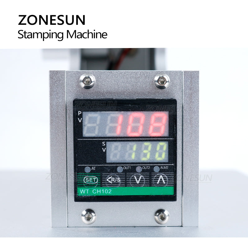 ZONESUN WT-90XTS Manual Hot Foil Stamping Machine With Infrared Locator