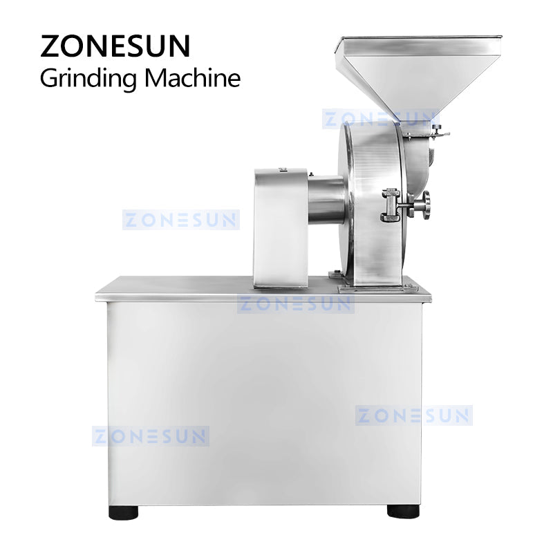 Industrial grinder machine for a variety of materials