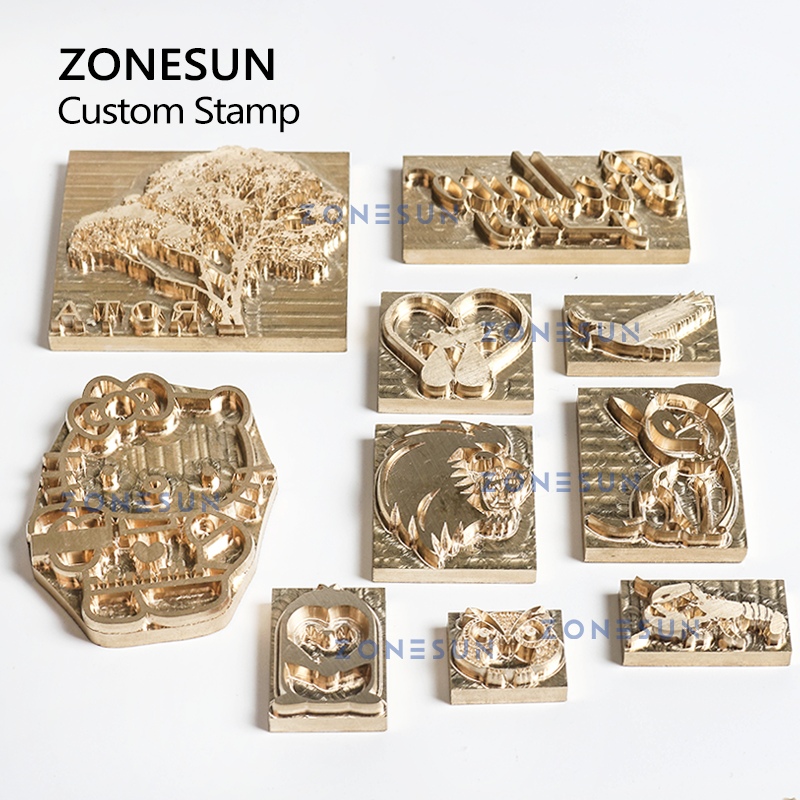 ZONESUN Custom Brass Stamping Embossing Tool