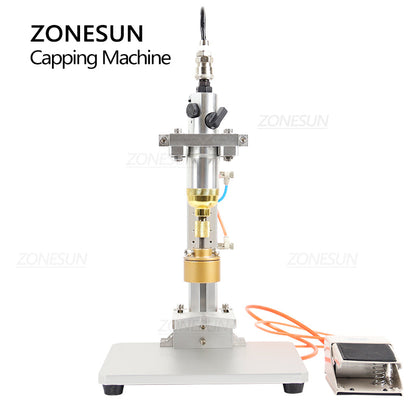 ZONESUN ZS-XGPZ1 Tabletop Pneumatic Capping Machine