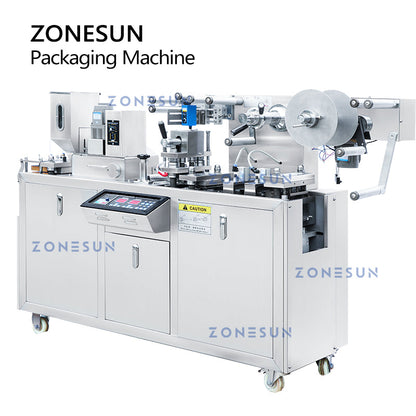 ZONESUN ZS-DPPA Líquido automático / Pasta / Máquina de sellado de blíster de llenado de material irregular