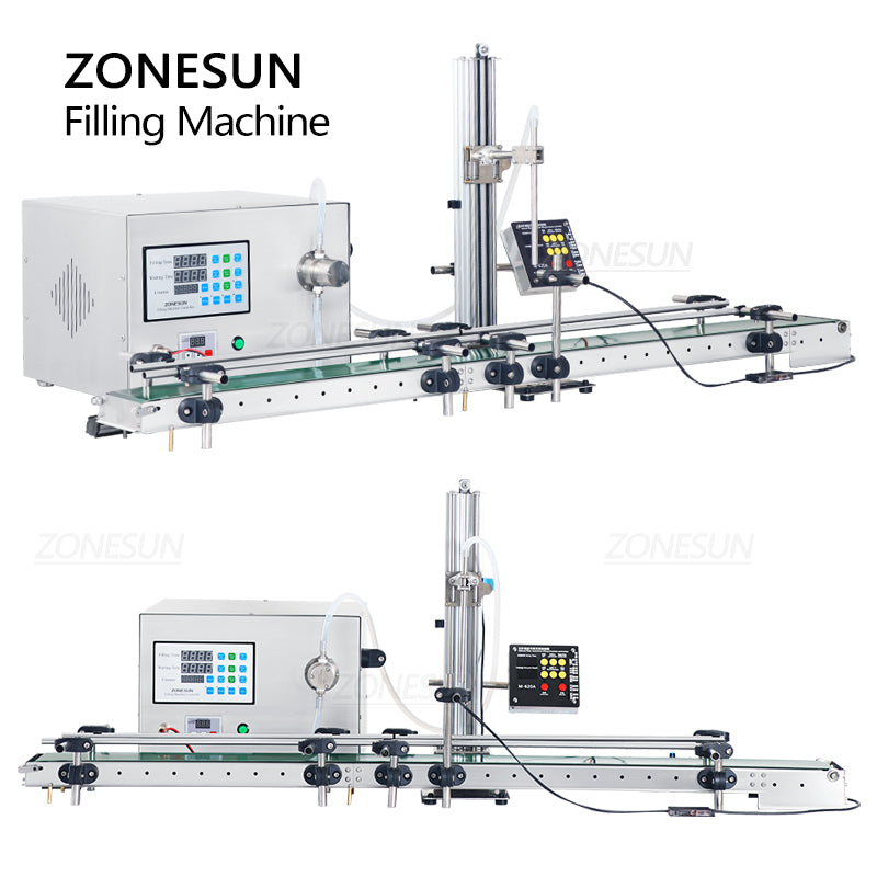 ZONESUN ZS-DTMP1D Magnetic Pump Liquid Filling Machine