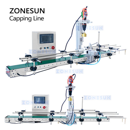 ZONESUN ZS-XGC1 Tabletop Automatic Screwing Capping Machine