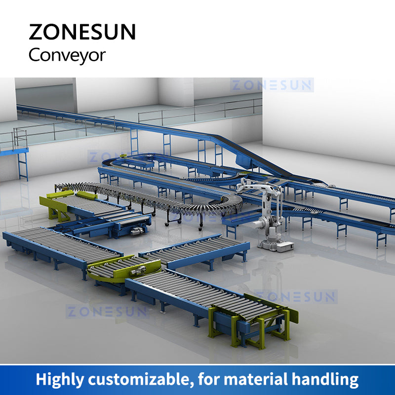 Powered roller conveyor