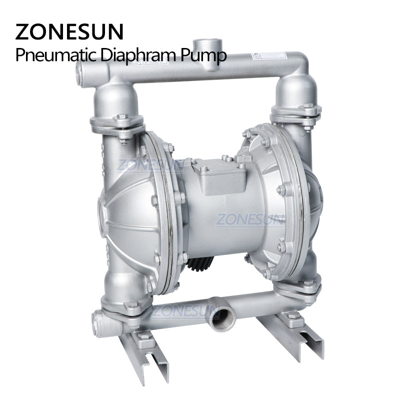 ZONESUN Pneumatic Filling Diaphragm Pump ZS-QBY-K25 Mini Air Operated