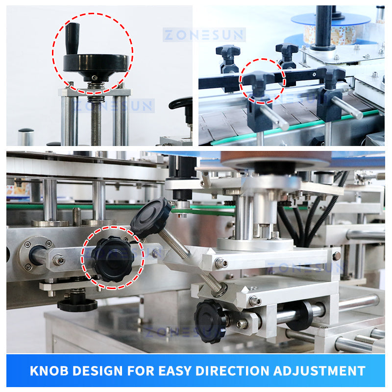 ZONESUN ZS-TB300N Autoamtic Round Square Bottle Sigle/Double Side Labeling Machine