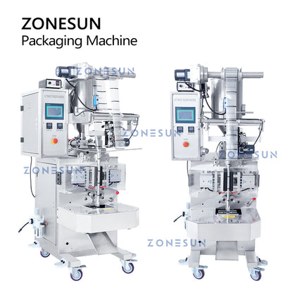 ZONESUN ZS-S100 Automatic Paste Filling Sealing Machine With Date Printer