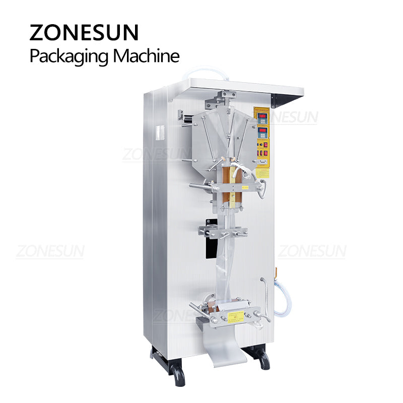 ZONESUN ZS-GJH2000 Máquina automática de llenado y sellado de bolsas de líquidos