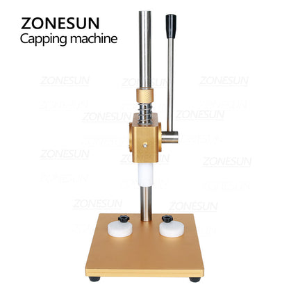 ZONESUN ZS-YG30 13/15/18/20mm Manual Perfume Bottle Capping Machine