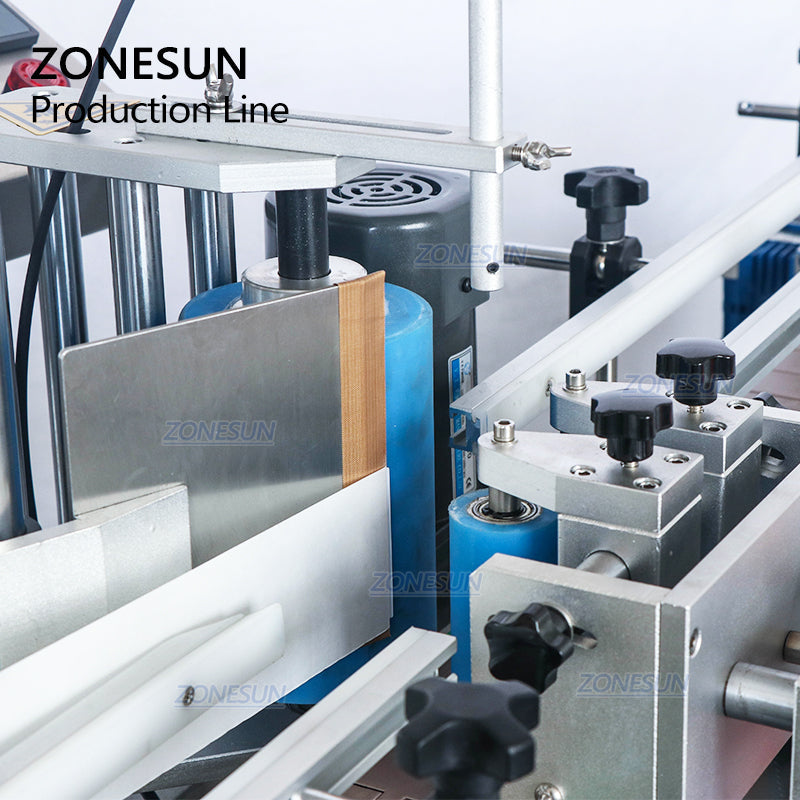 ZONESUN ZS-FAL180P6 Servo Liquid Paste Filling Capping And Labeling Machine