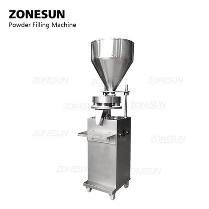 ZONESUN ZS-FM30C Máquina de llenado de polvo de gránulos de medición de taza de 30L