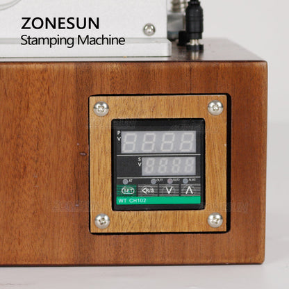 ZONESUN WT-90XTS Infrared Locator Multifunction Hot Foil Stamping Machine With Drawers