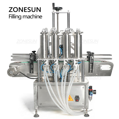 ZONESUN ZS-DTZL500 Desktop Automatic Vacuum Perfume Liquid Filling Machine