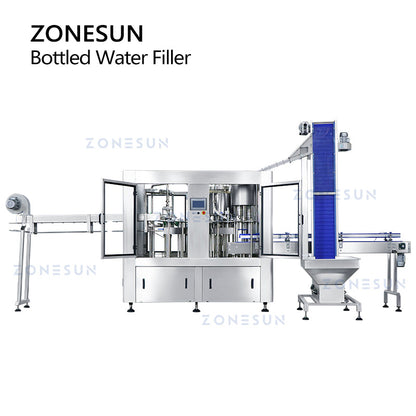 ZONESUN ZS-AFC883 Liquid Bottle Rinsing Filling Capping Production Line（Best Offer）