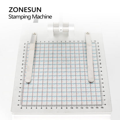 ZONESUN Desktop Manual Hot Foil Stamping Machine