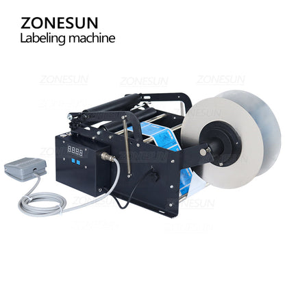 ZONESUN ZS-TB16P Electric Round Bottle Labeling Machine