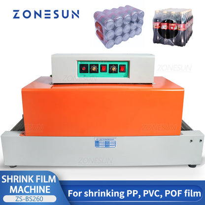 ZONESUN ZS-BS260 Automatic Plastic Film Shrinking Machine