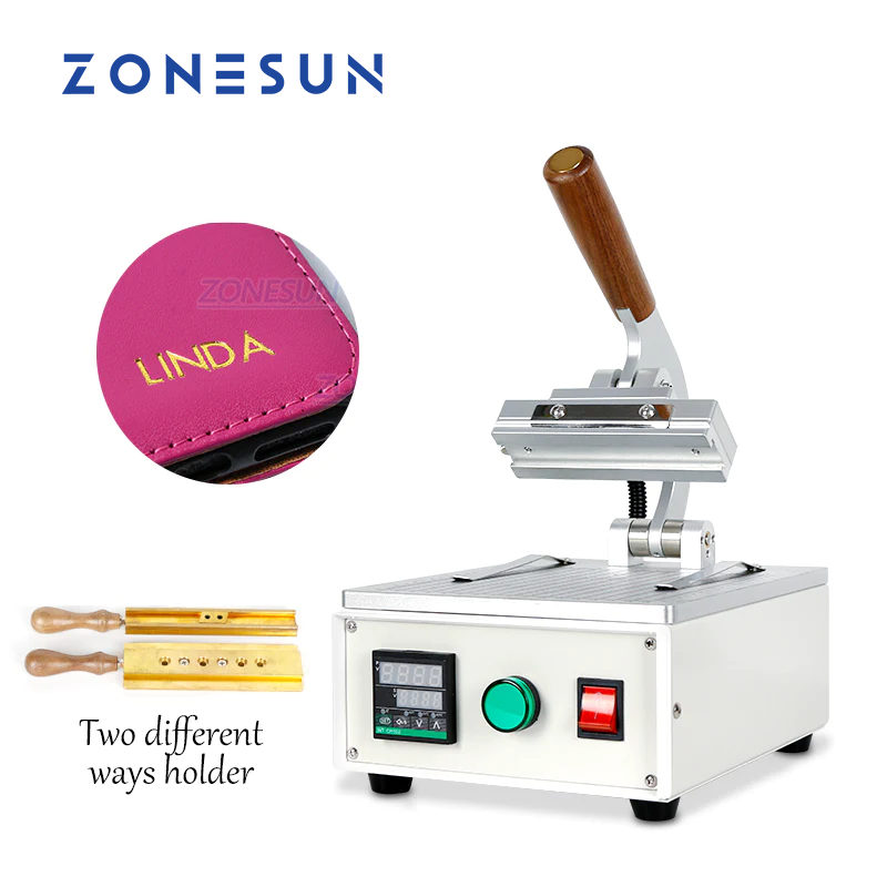 ZONESUN Desktop Manual Hot Foil Stamping Machine