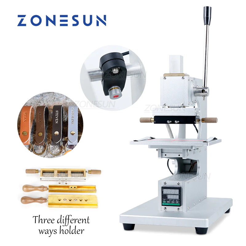 ZONESUN WT-90XTS Manual Hot Foil Stamping Machine With Infrared Locator