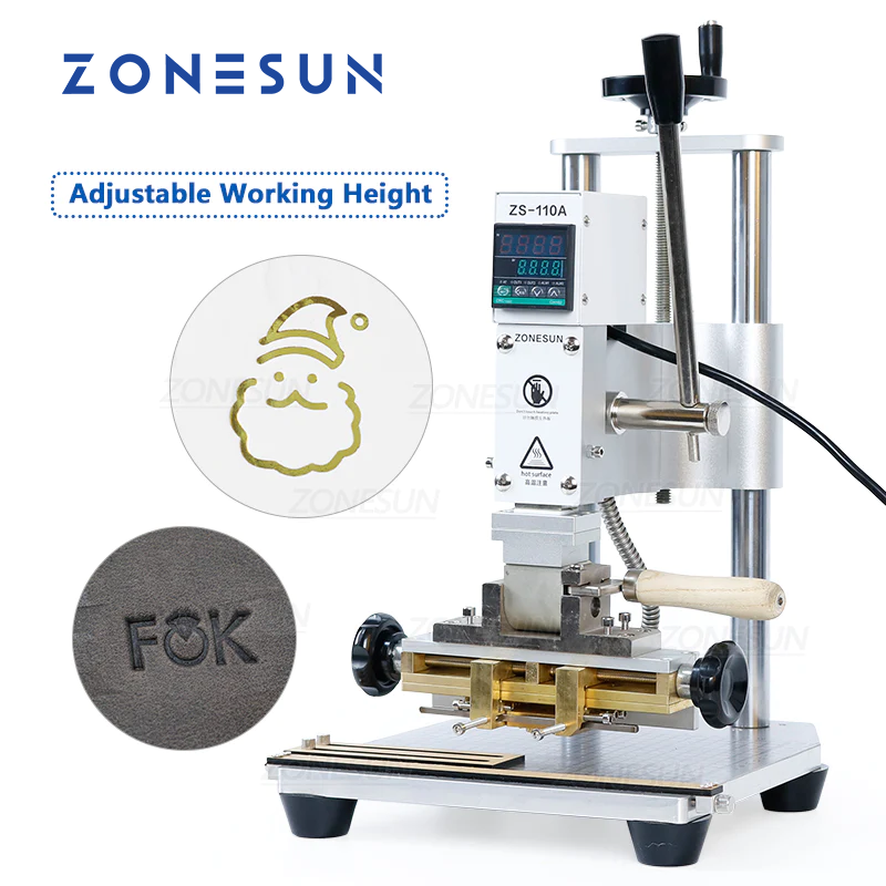 ZONESUN ZS-110A Hot Foil Stamping Bronzing Machine