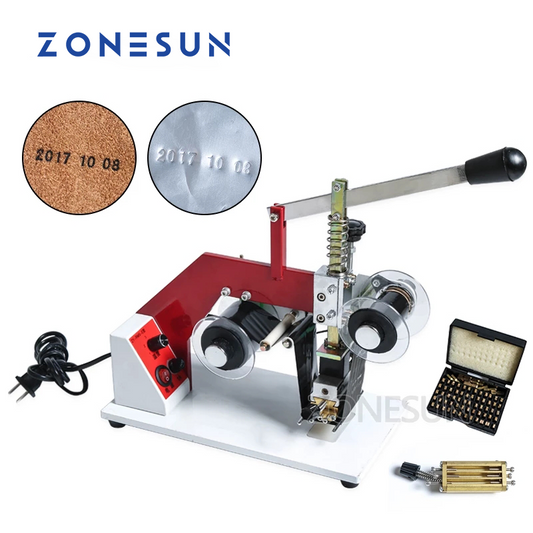 ZONESUN ZY-RM5-E Color Ribbon Hot Printing Machine