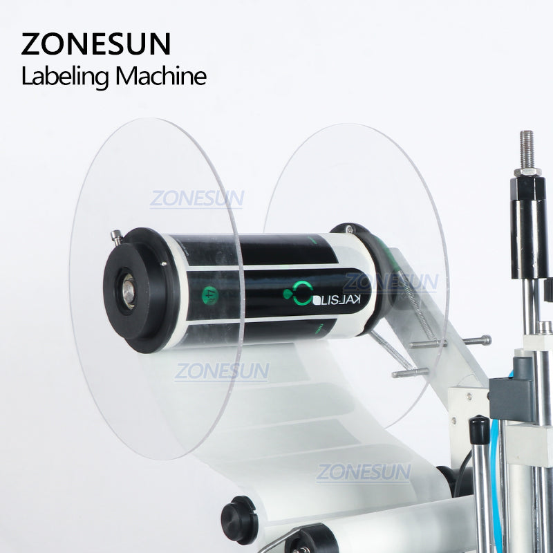 ZONESUN ZS-TB100SW Semi Automatic Round Bottle Labeling Machine