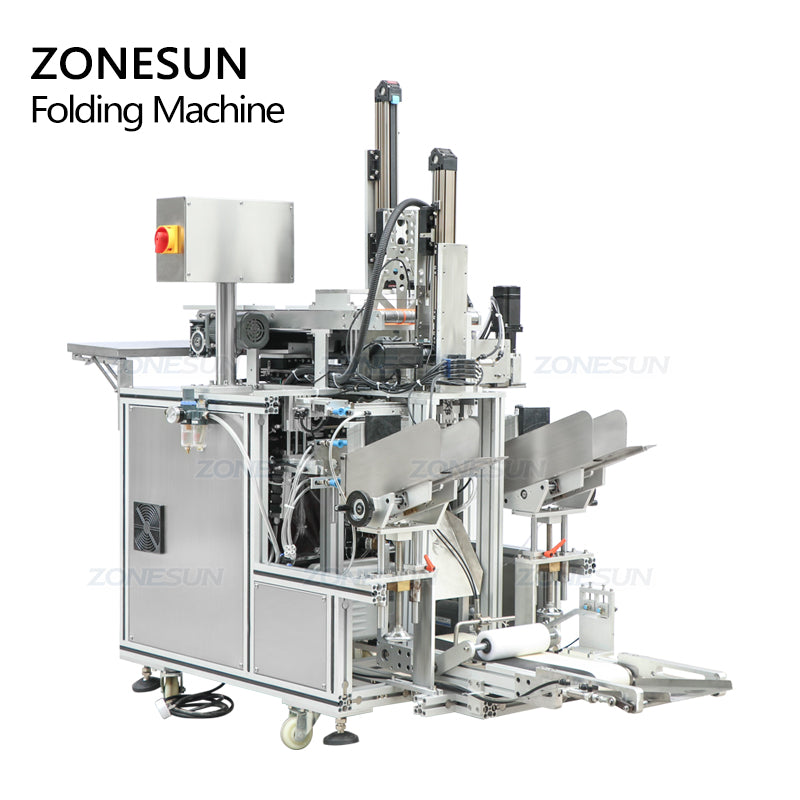 ZONESUN ZS-MS1TZD High Speed Facial Mask Sheet Folding Packing Machine