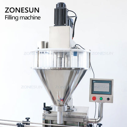 ZONESUN ZS-FM730A 10-2000g Automatic Pneumatic Powder Filling Machine