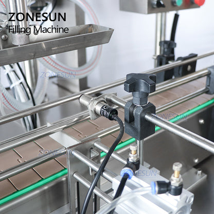 ZONESUN ZS-YT6T-6P Pneumatic Paste/Viscous Liquid Piston Pump Filling Machine