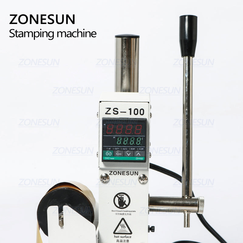 ZONESUN ZS-100B 10x13cm Dual Use Hot Foil Stamping Machine