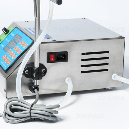 ZONESUN ZS-YTGP1 Semi-automatic Gear Pump Liquid Filling Machine