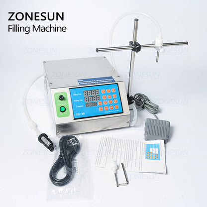 ZONESUN ZS-YTGP1 Semi-automatic Gear Pump Liquid Filling Machine