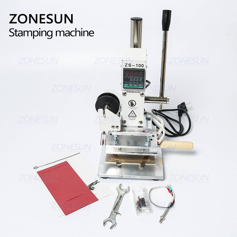 ZONESUN ZS-100B 10x13cm Dual Use Hot Foil Stamping Machine