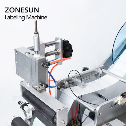 ZONESUN TB-80 Semi-automatic Round Bottle Labeling Machine