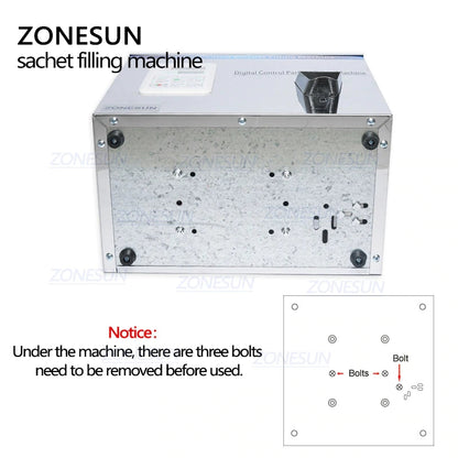 Llenadora de polvo semiautomática ZONESUN ZS-FM50