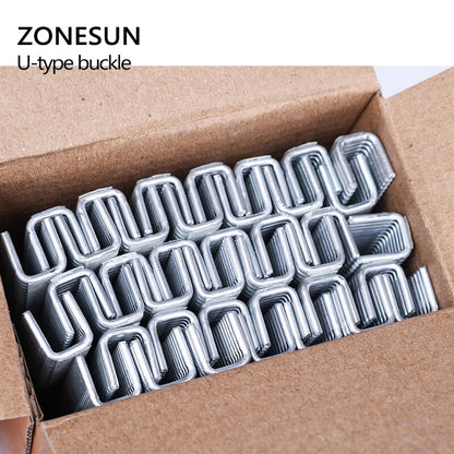 ZONESUN 1 hebilla de caja para máquina de sellado de cortadora de salchichas 506 503 Manual en forma de U