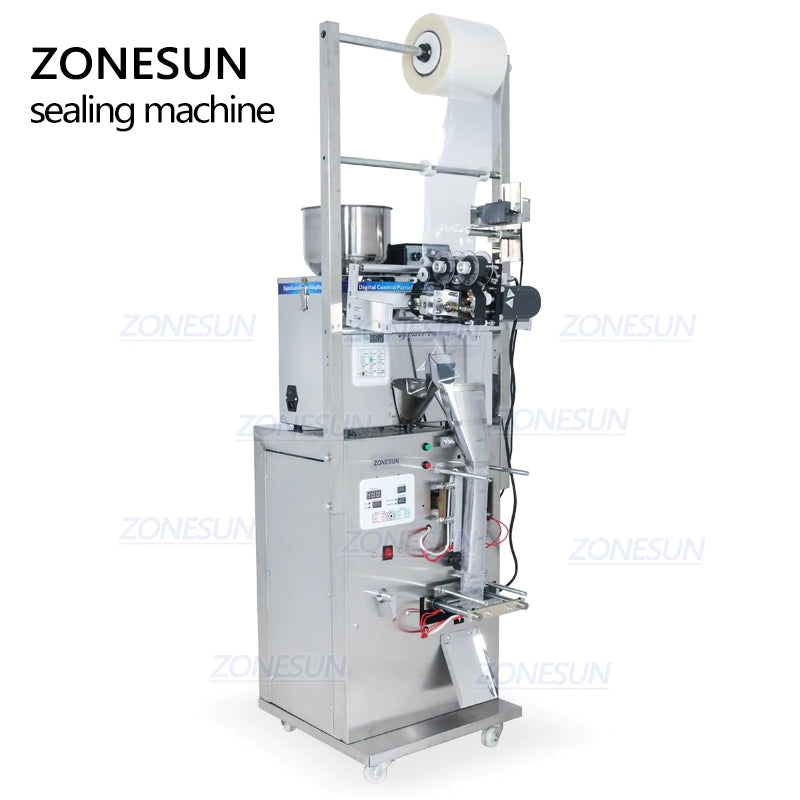 ZONESUN ZS-GZ5200 Powder Weighting Filling Sealing Machine With Date Printer