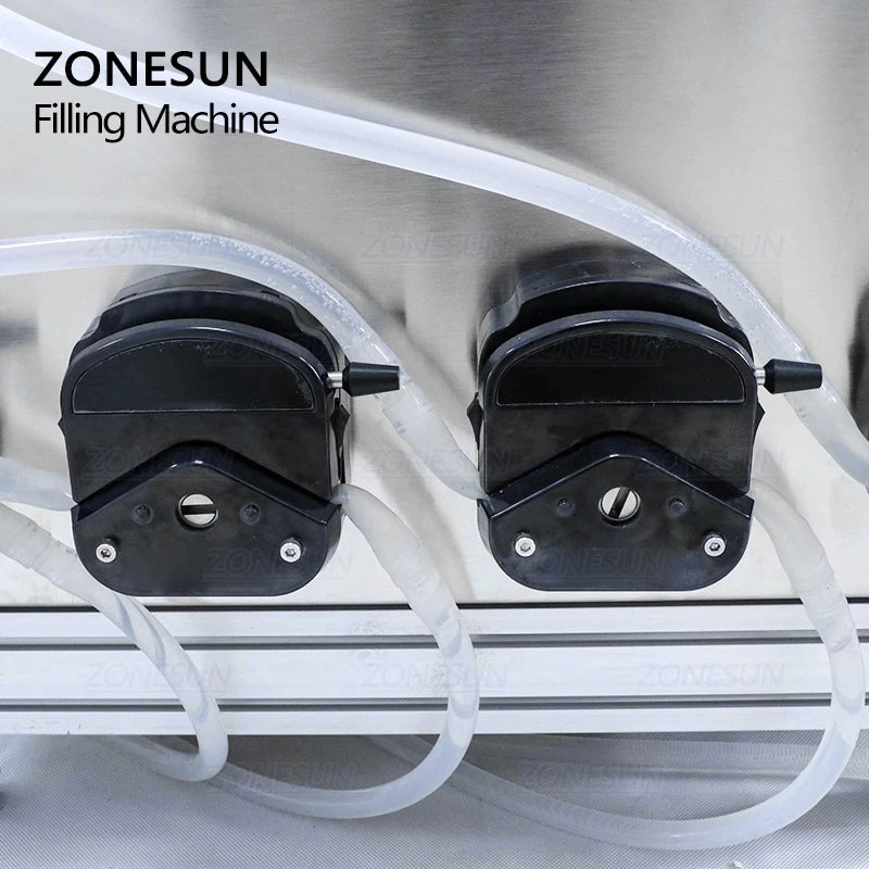 ZONESUN ZS-DTPP4B Automatic 4 Nozzles Peristaltic Pump Liquid Filling Machine