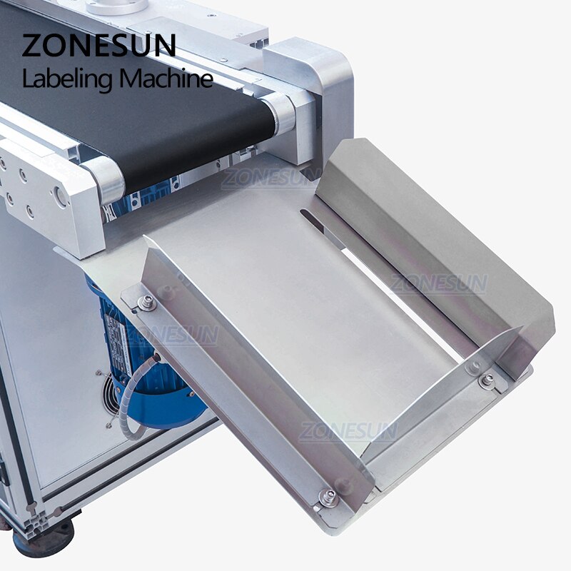 ZONESUN Automatic Double Sides Top & Bottom Flat Surface Labeling Machine