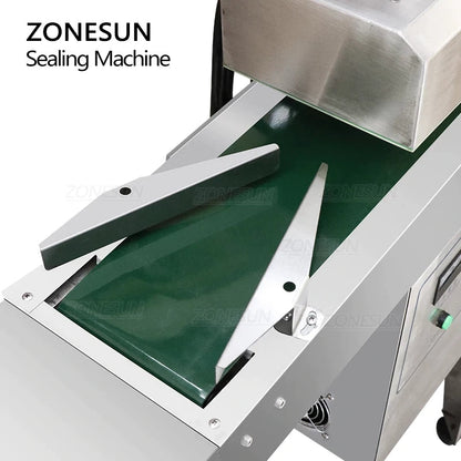 ZONESUN 20-85mm Máquina automática de sellado por inducción electromagnética