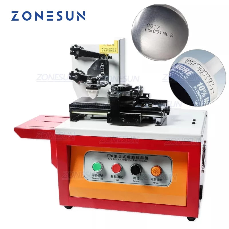 Máquina automática de tampografía de tinta ZONESUN Y70