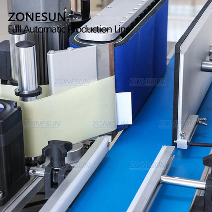 ZONESUN ZS-FAL180 Tabletop 4Nozzles Liquid Filling Capping Labeling Machine With Date Coder