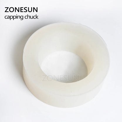 Tapete de goma para mandril de tapado ZONESUN 28-32mm 38mm con anillo de seguridad para máquina tapadora