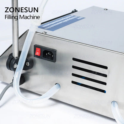 ZONESUN ZS-YTDP1 Small Semi-automatic Diaphragm Pump Liquid Filling Machine