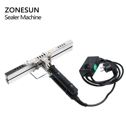 ZONESUN 200/300/400mm Handheld Direct-heat Sealing Machine