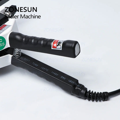 ZONESUN 200/300/400mm Handheld Direct-heat Sealing Machine