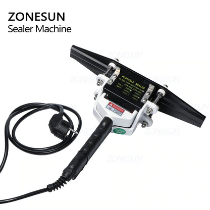 ZONESUN 200/300/400mm Handheld Direct-heat Sealing Machine