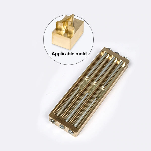 ZONESUN Debossing Letter Die Mold CNC Grabado Molde